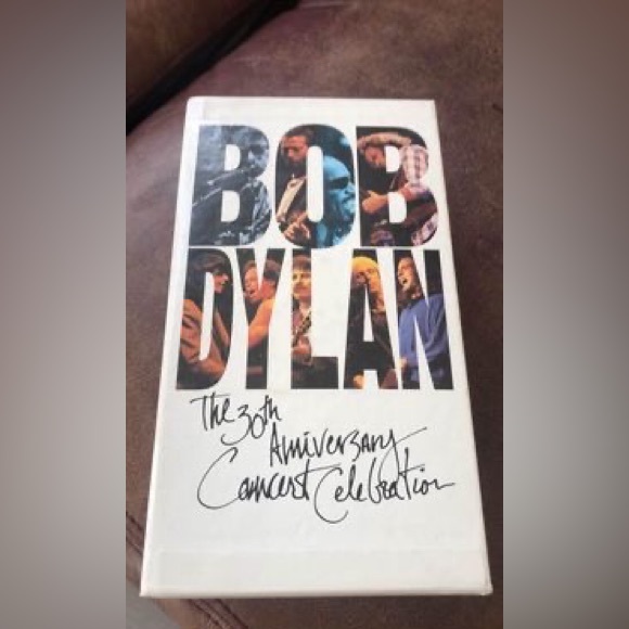 Bob Dylan - The 30th Anniversary Concert Celebration VHS, Vol. 1 & 2  Box set - Picture 1 of 3